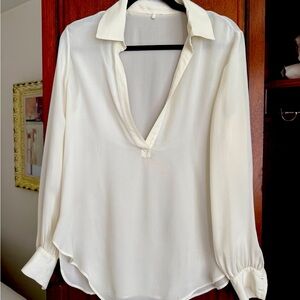 Elegant Cream Blouse